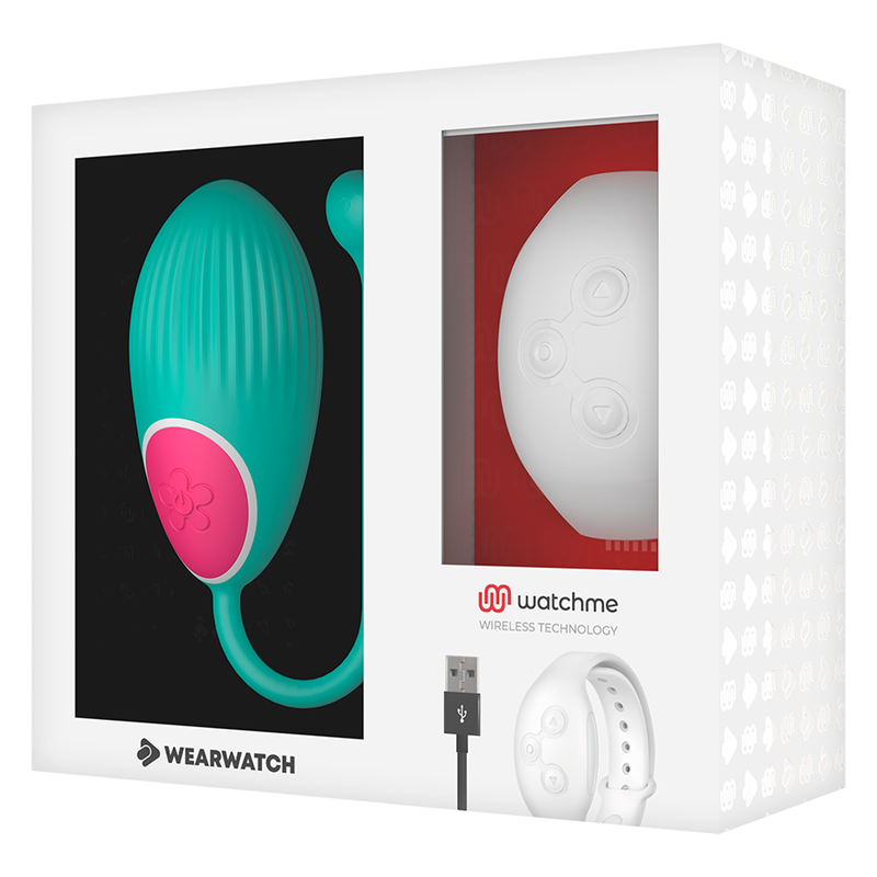 Wearwatch Egg Wireless Technology Watchme Aquamarine   / Snowy - UABDSM