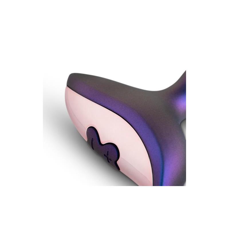 Intergalactic Butt Plug with Vibration and Remote Control Curved Tip USB - UABDSM