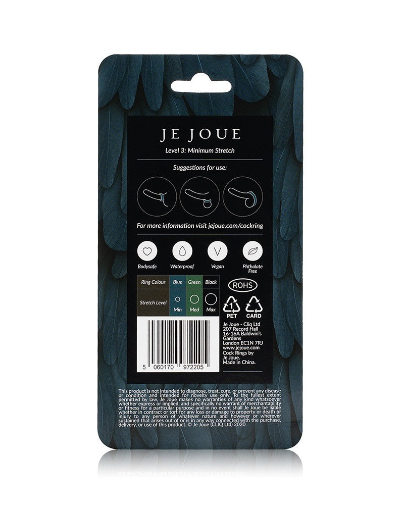 Je Joue - C-Ring Minimum - Cockring - Blue - UABDSM