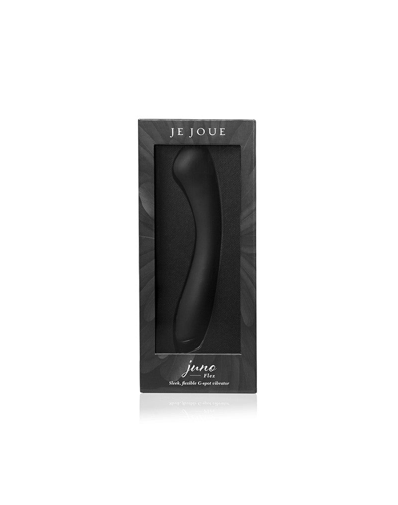 Je Joue - Juno Flex - Classic Vibrator - Black - UABDSM