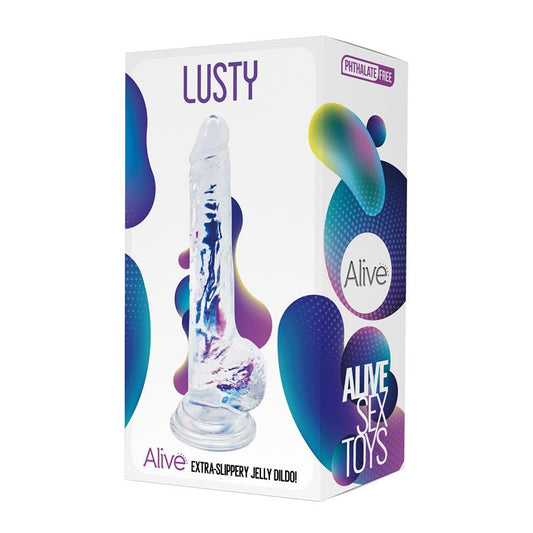 Jelly Dildo Lusty 18 cm - UABDSM