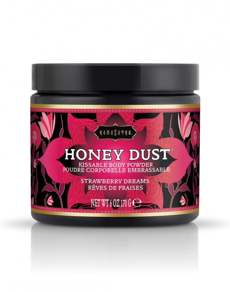 Kama Sutra - Honey Dust Body Talc - Strawberry Kiss - UABDSM