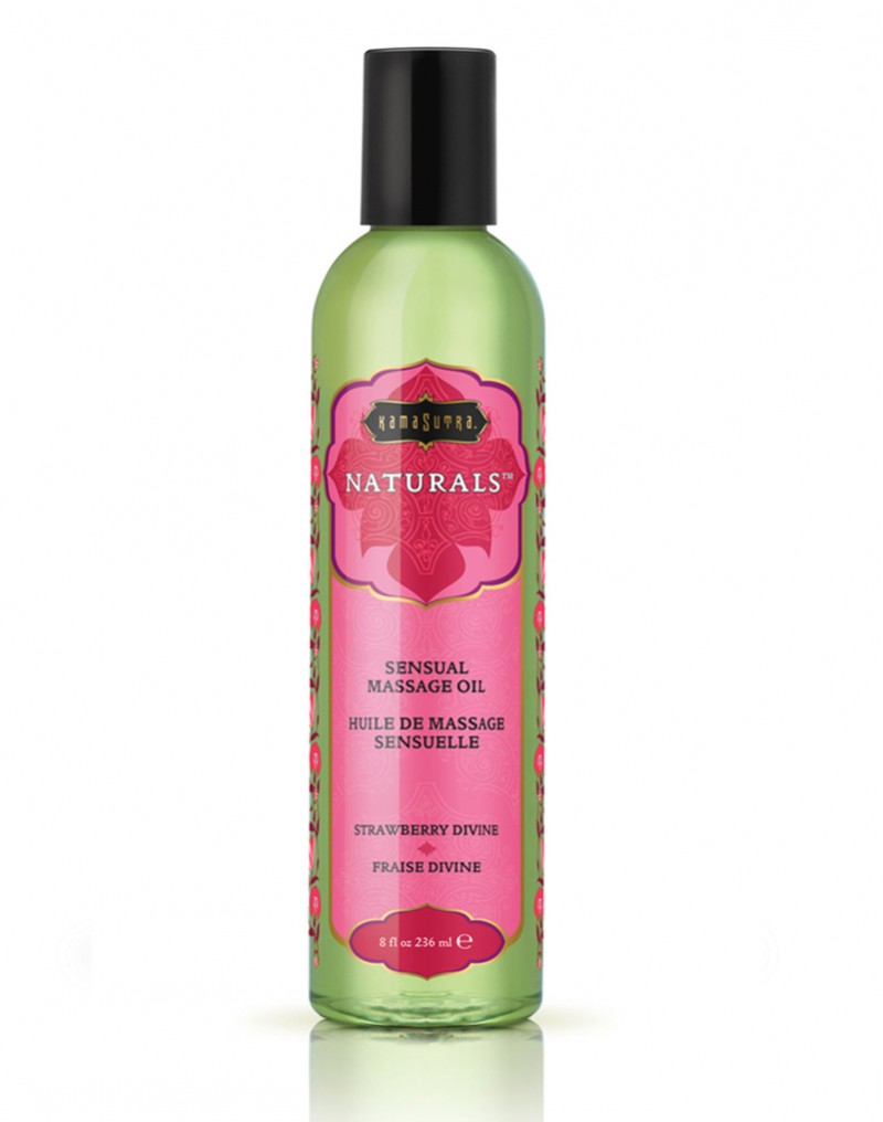 Kama Sutra - Naturals Massage Oil - Strawbery - UABDSM