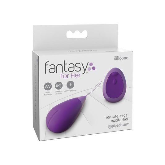 Kegel Ball Excite-Her with Remote Control - UABDSM