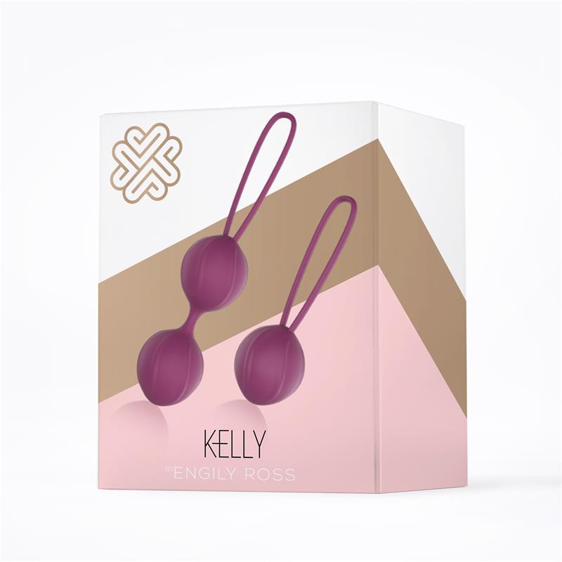Kelly Kegel Balls Silicone Purple - UABDSM