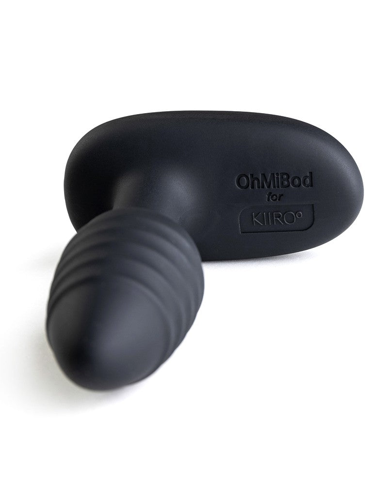 Kiiroo OhMiBod - Lumen - Interactive Butt Plug - Black - UABDSM