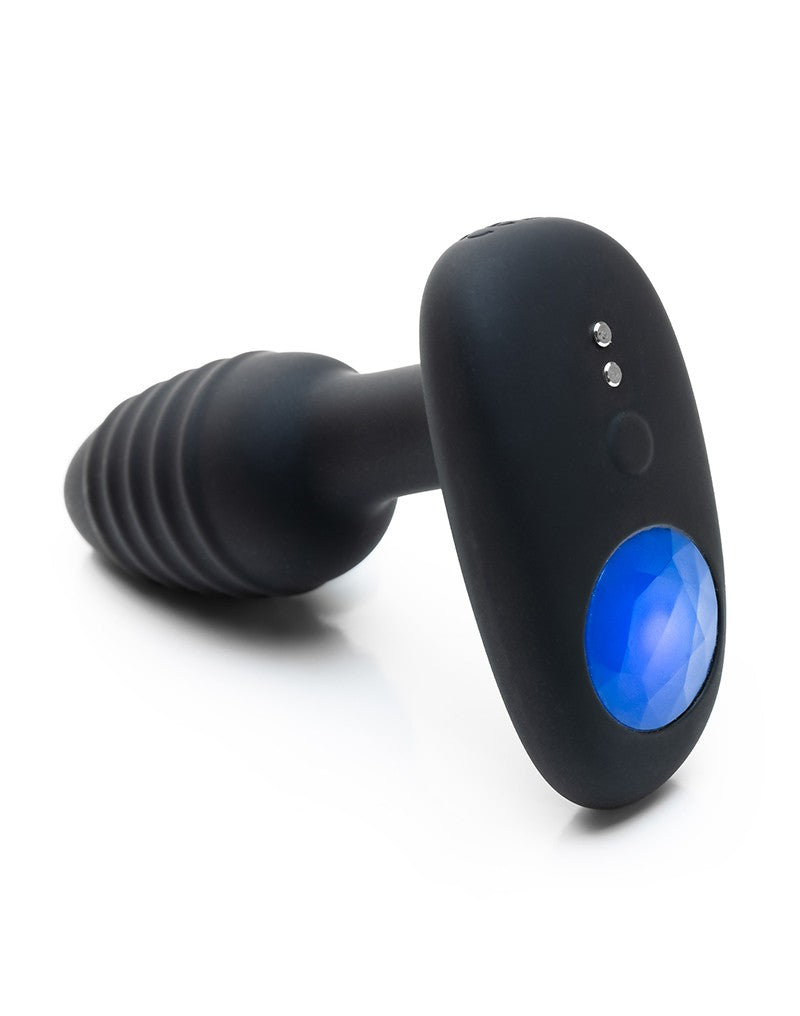 Kiiroo OhMiBod - Lumen - Interactive Butt Plug - Black - UABDSM