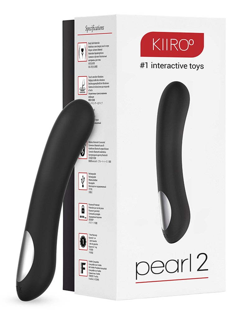KIIROO Pearl 2 Interactive G-Spot Vibrator - UABDSM