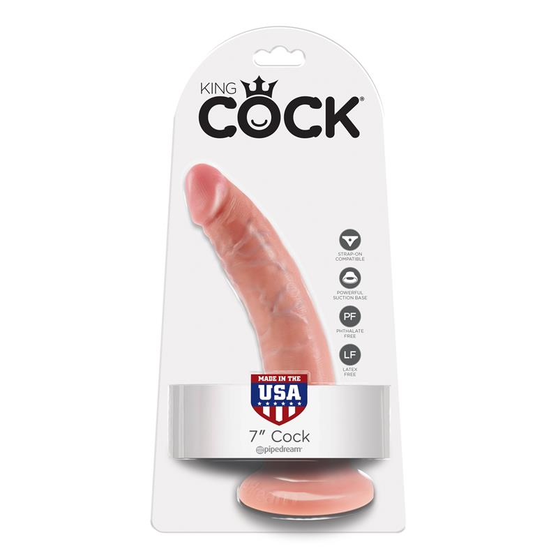 King Cock Dildo 7 - Flesh - UABDSM