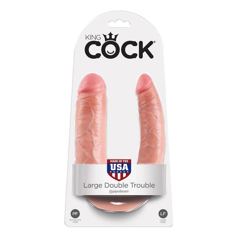 King Cock Double Penetrator Cock - UABDSM