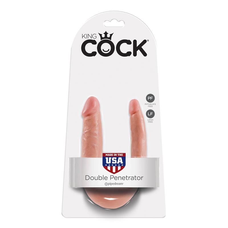 King Cock Double Penetrator Cock - UABDSM
