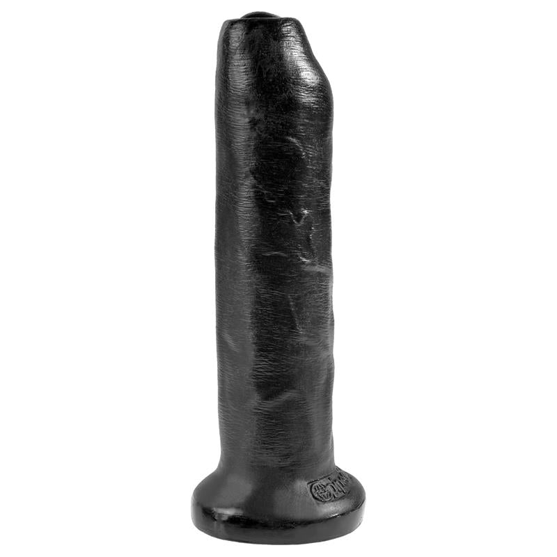 King Cock Realistic Dildo with Movable Foreskin Black 7 - UABDSM