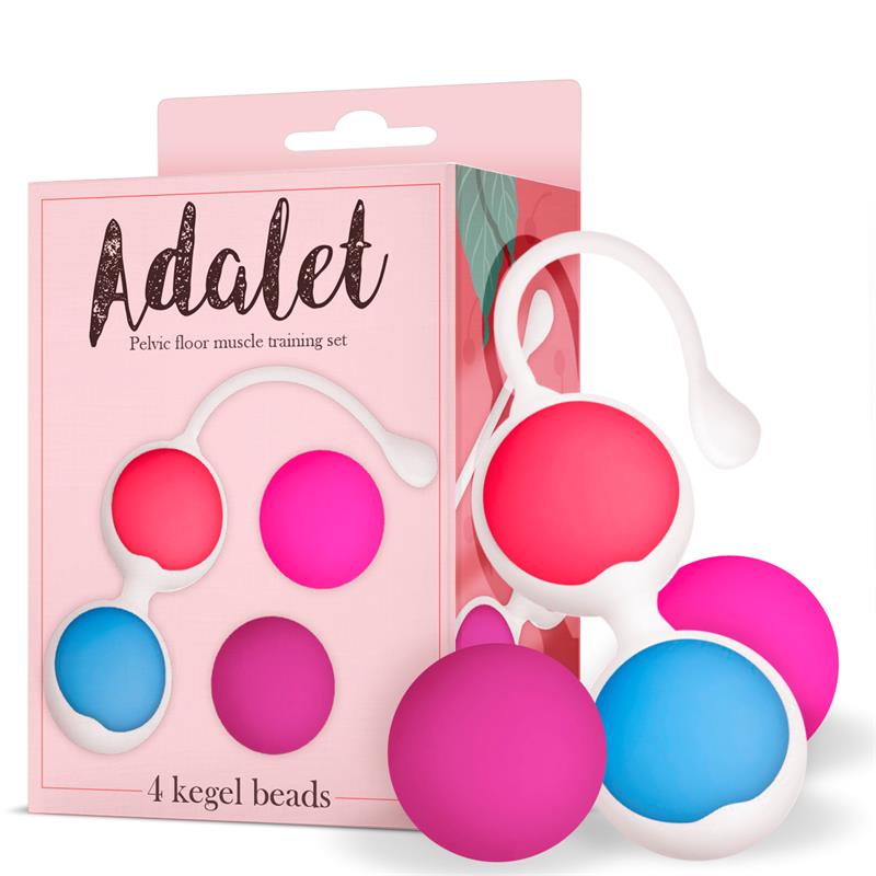 Kit 4 Kegel Balls Silicone - UABDSM