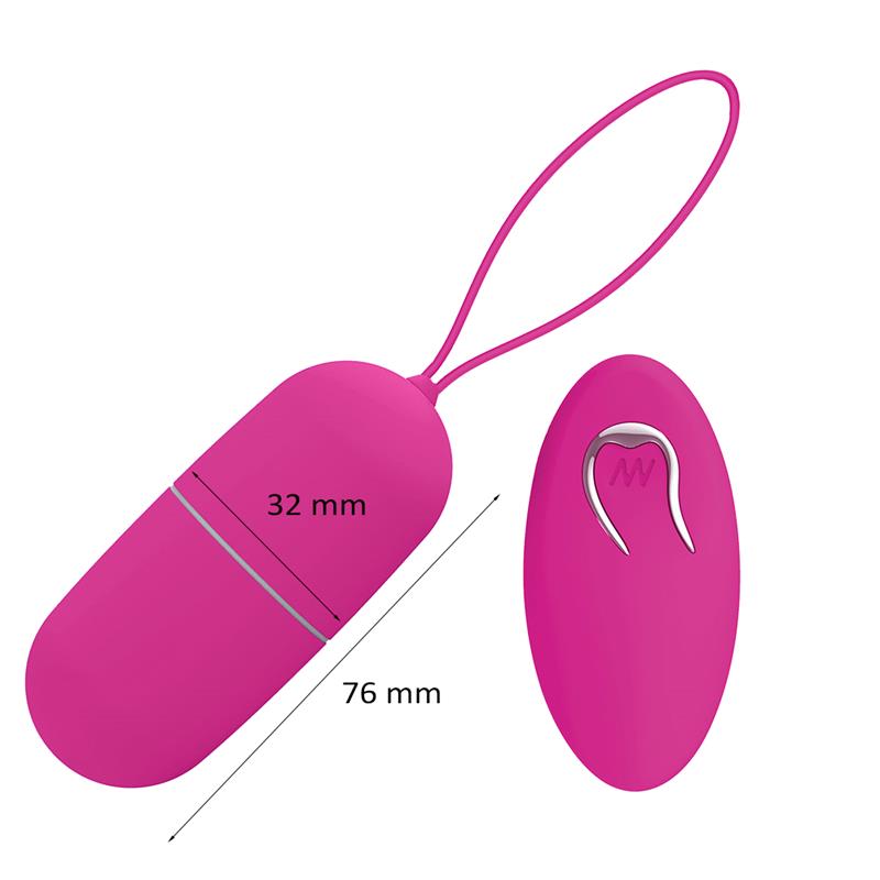 Kotty Vibrating Egg Waterproof Remote Control Silicone - UABDSM