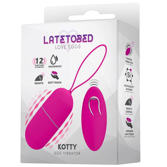 Kotty Vibrating Egg Waterproof Remote Control Silicone - UABDSM