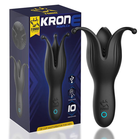 Krone Tip Cup Masturbator for Men Silicone USB - UABDSM
