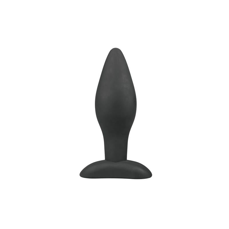 Large Black Silicone Buttplug - UABDSM