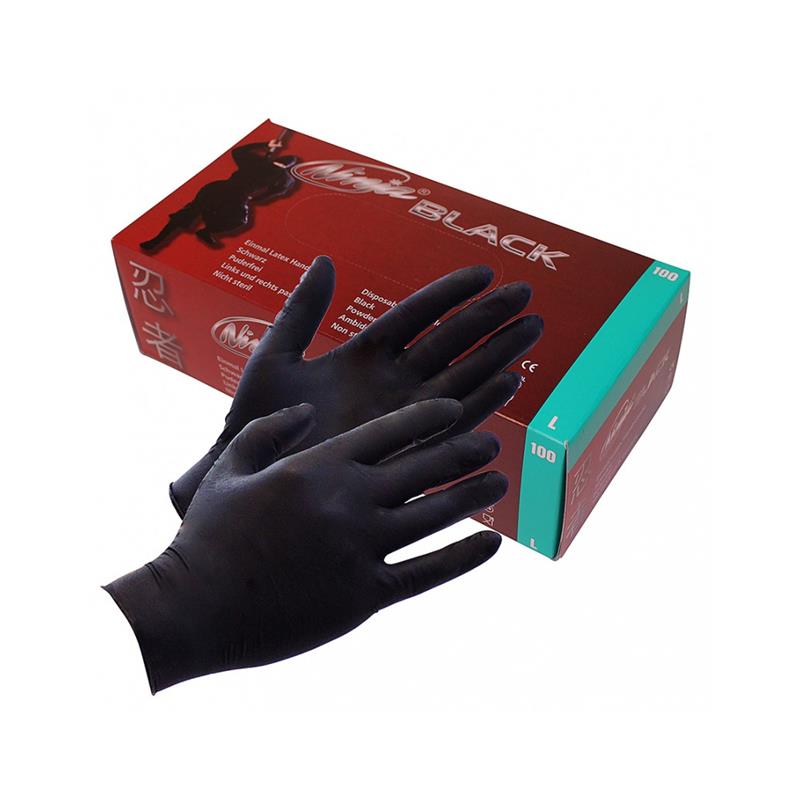 Latex Disposable Gloves 100 Pieces - UABDSM