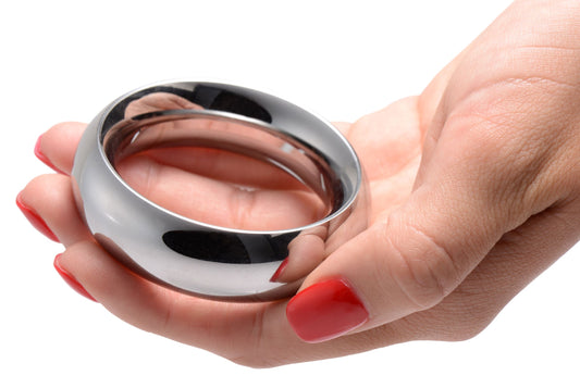 Sarge Stainless Steel Cock Ring - 2 Inches - UABDSM
