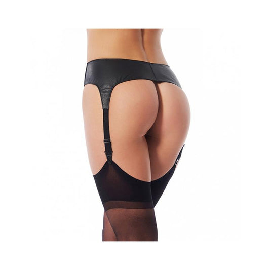 Leather Suspenderbelt Adjustable - UABDSM