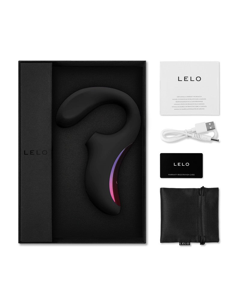 LELO - Enigma Cruise - Dual Stimulation Sonic Massager - Black - UABDSM