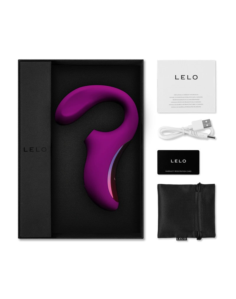 LELO - Enigma Cruise - Dual Stimulation Sonic Massager - Deep Rose - UABDSM