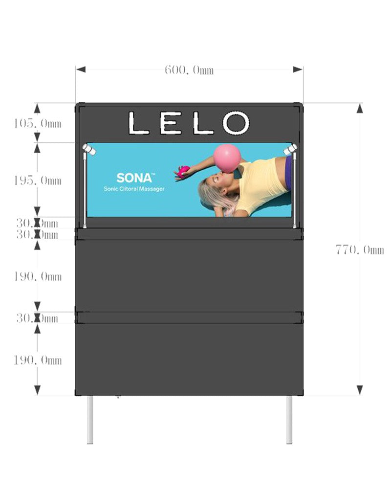 LELO - Floor Stand Display - UABDSM