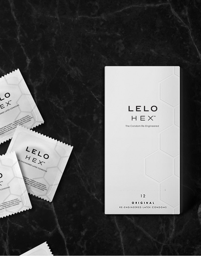 LELO - HEX Condoms Original (12 Pack) - UABDSM