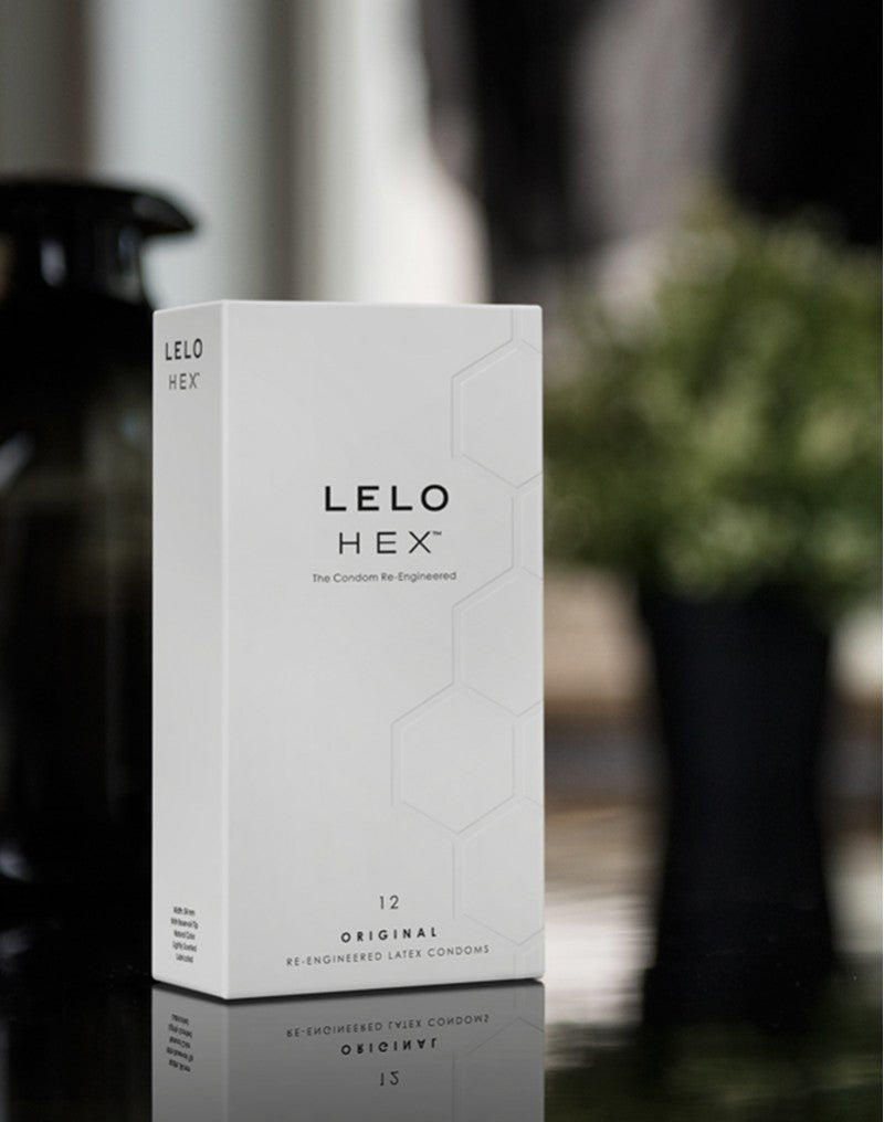 LELO - HEX Condoms Original (12 Pack) - UABDSM