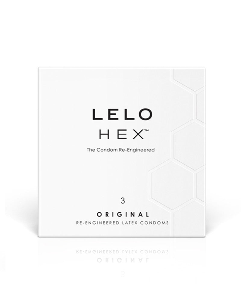 LELO - HEX Condoms Original (3 Pack) - UABDSM