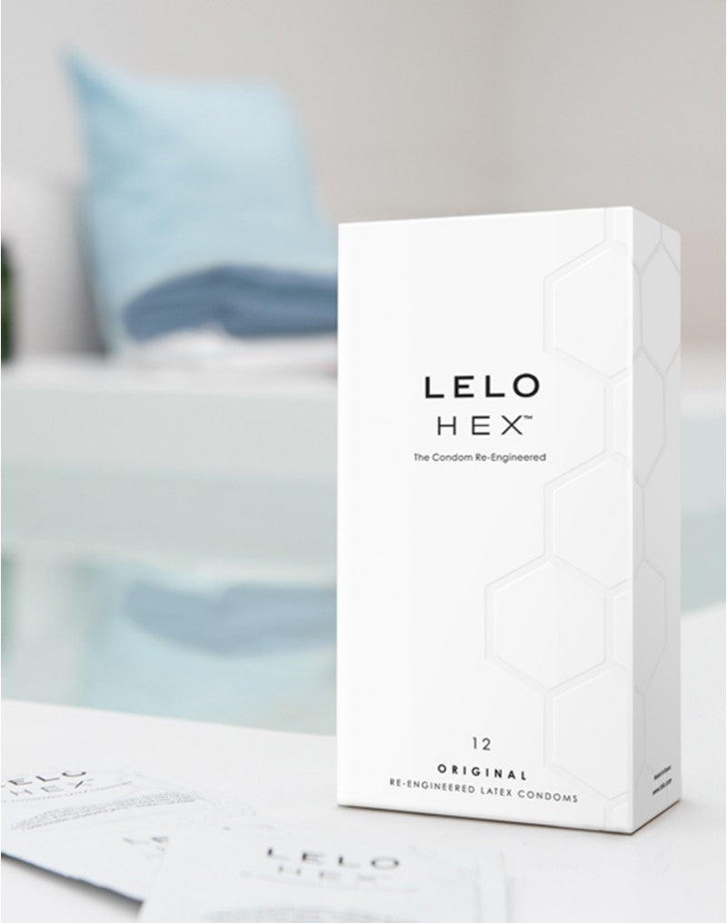 LELO - HEX Condoms Original (12 Pack) - UABDSM