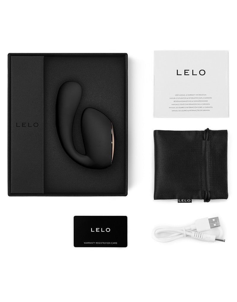 LELO - IDA Wave - Dual Stimulation Massager (with App Control) - Black - UABDSM