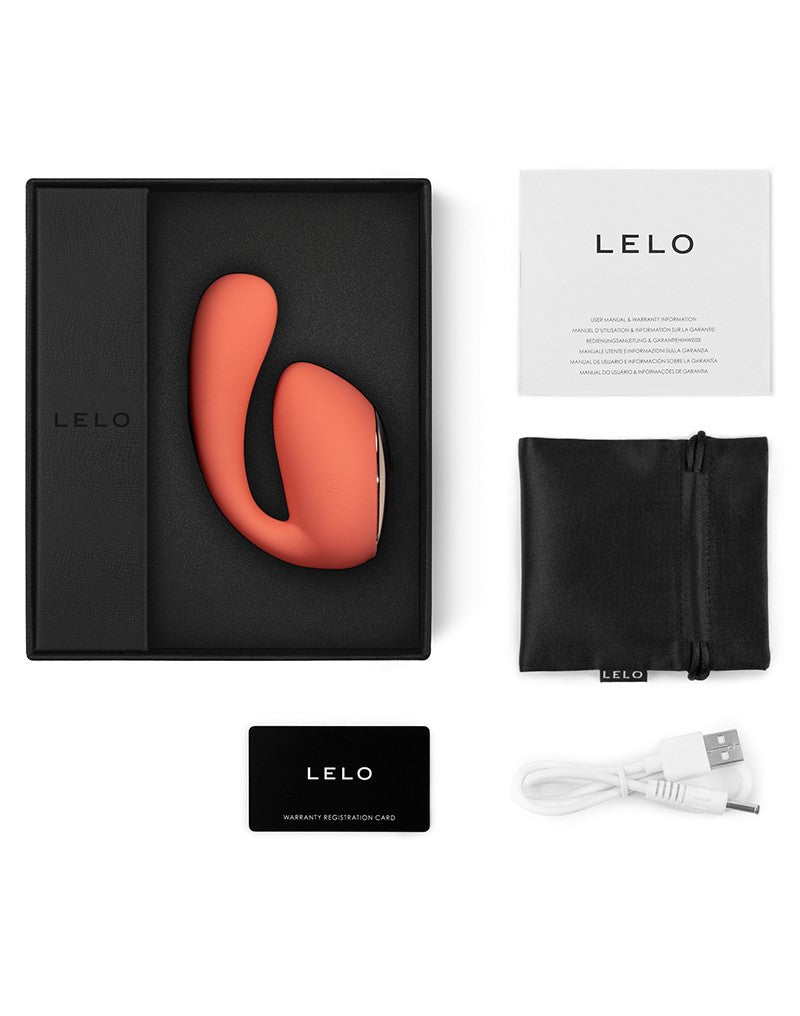 LELO - IDA Wave - Dual Stimulation Massager (with App Control) - Coral - UABDSM