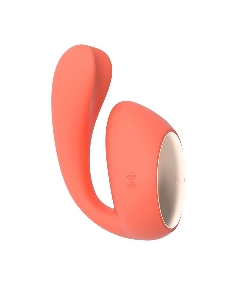 LELO - IDA Wave - Dual Stimulation Massager (with App Control) - Coral - UABDSM