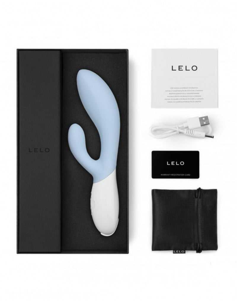 LELO - Ina 3 - Rabbit Vibrator - Seafoam - UABDSM