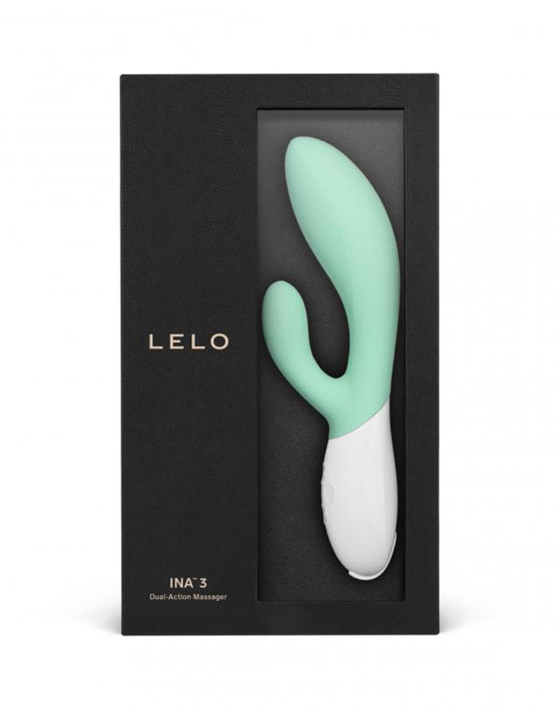 LELO - Ina 3 - Rabbit Vibrator - Seaweed - UABDSM