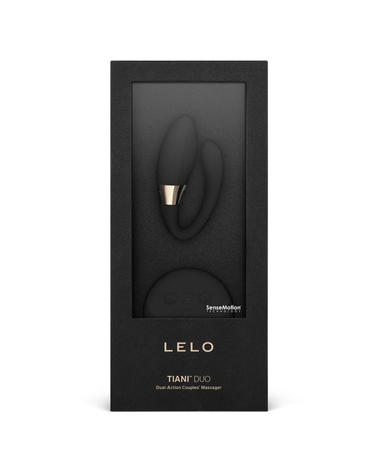 LELO - Tiani Duo - Couple Vibrator With Remote Control - Black - UABDSM