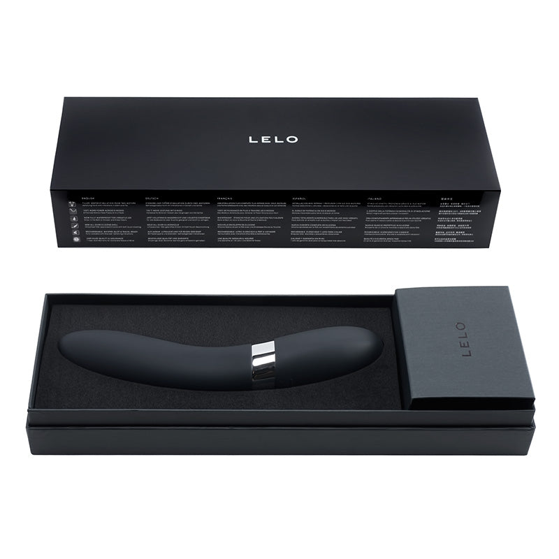 Lelo Elise 2 Black Luxury Rechargeable Vibrator - UABDSM