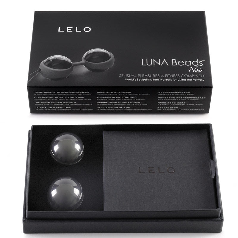 Lelo Luna Beads Noir - UABDSM