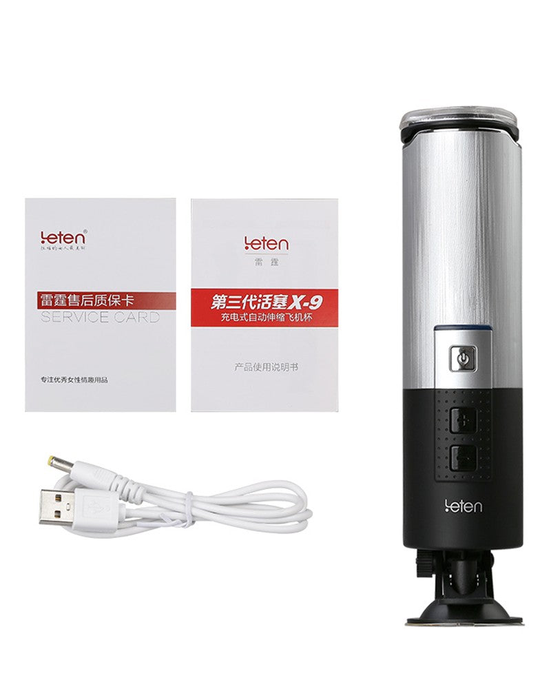 Leten X-9 Retractable Super Masturbator - UABDSM