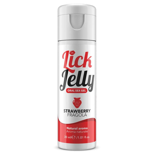Lick Jelly Edible Lubricant Water Base Strawberry 30 ml - UABDSM