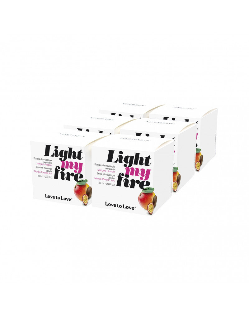 Light My Fire Luscious Massage Candle - Mango - UABDSM