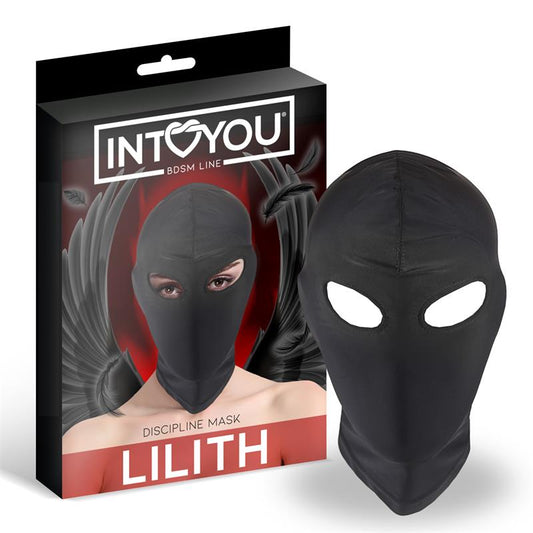 Lilith Incognito Mask with Opening in the Eyes Black - UABDSM