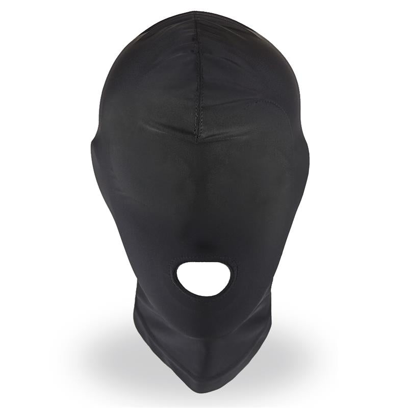 Lilith Incognito Mask with Opening in the Mouth Black - UABDSM