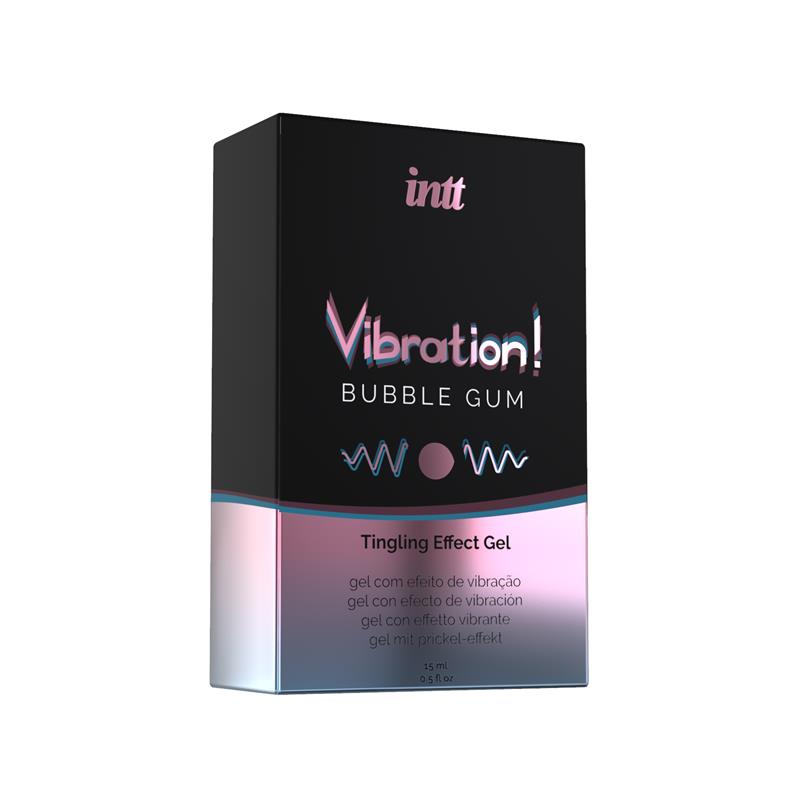 Liquid Vibrator Bubble Gum Aroma 15 ml - UABDSM