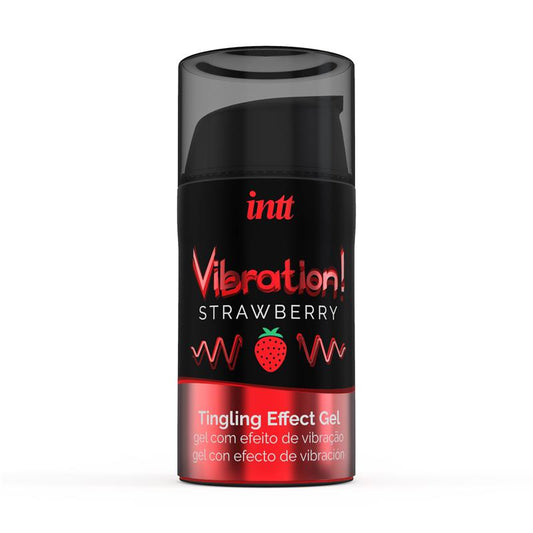 Liquid Vibrator Warm Effect Aroma Strawberry 15 ml - UABDSM