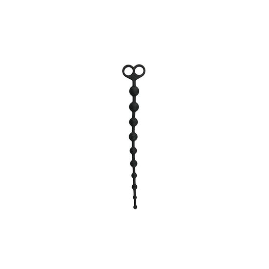 Long Anal Beads Black - UABDSM