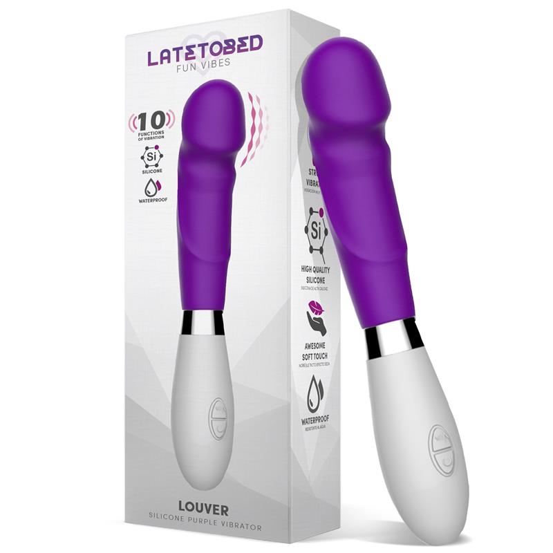 Louver Vibe Silicone Purple - UABDSM