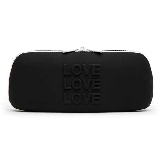 LOVE Storage Zip Bag Medium Black - UABDSM