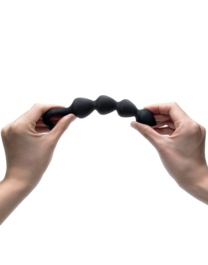 Love To Love - Bing Bang Size L - Anal Beads - Black - UABDSM